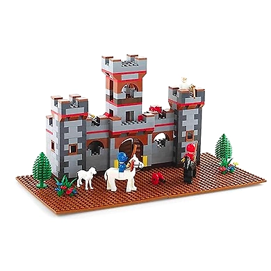 PEACOCK TOYS AND GAMES Castle Set Construction &amp; Building Block Set Forts, House or Anything in Kids Mind for Kids-1