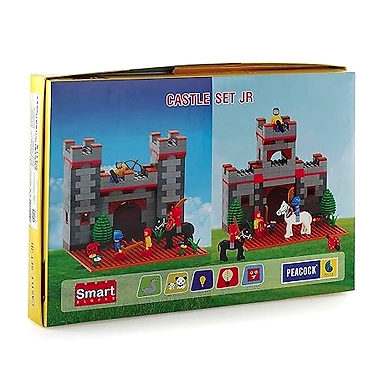 PEACOCK TOYS AND GAMES Castle Set Construction &amp; Building Block Set Forts, House or Anything in Kids Mind for Kids-2
