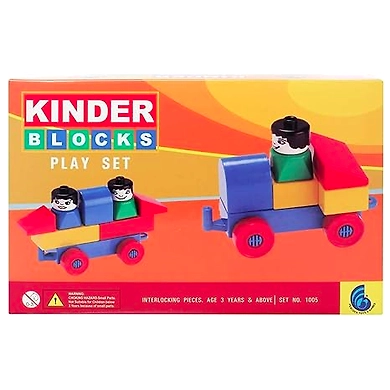 Peacock Kinder Blocks Play Set-8906029760180