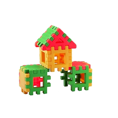 TOY FUN Jumbo Happy Home - Building Blocks Game for Kids-2