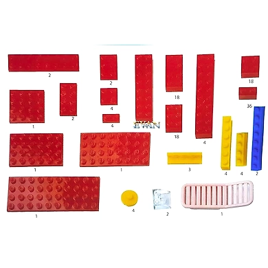 Aquamech Marine &amp; Beach Set Play Toys Activity for Kids, Interlocking Block Set, Construction Blocks Toy. Age Group 4+-2