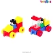 PEACOCK KINDER BLOCKS CAR SET INTERLOCKING PIECES-1-sm
