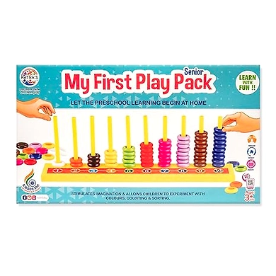 Ratna's My First Play Pack Senior for Kids. Learn Counting and Colours with Fun-8904114994106