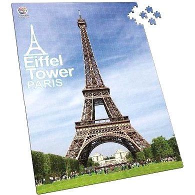 RATNA'S Toy Mall Premium Educational Jumbo Floor Puzzle of Eiffel Tower,Paris of 500 Pieces for Kids  (500 Pieces)-1