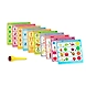 CLEVER KIDS Intellikids A Perfect Electro Game. 10 Double Sided Printed Cards.If it Lights its Right.A Fun Way to Learn About Alphabet,Numbers,Colors,Shapes,Objects,Animals &amp; Much More.-2-sm