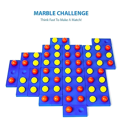Ratna's Marble Challenge Strategy 2 Players Board Game for Kids &amp; Adults-2