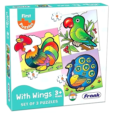 Frank with Wings Puzzle for 3 Year Old Kids and Above (10205)-8901137102051