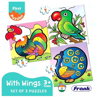 Frank with Wings Puzzle for 3 Year Old Kids and Above (10205)-1
