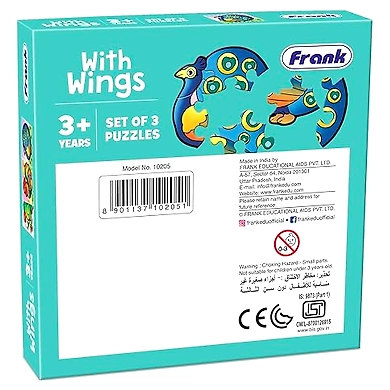 Frank with Wings Puzzle for 3 Year Old Kids and Above (10205)-2