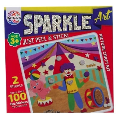 RATNAS SPARKLE ART JUST PEEL &amp; STICK-8904114992362