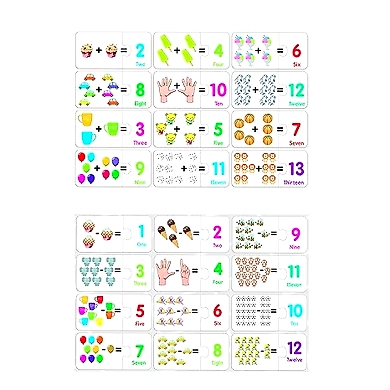 RATNA'S Educational Jigsaw Puzzle Range for Kids (Match The Mathematic)-1