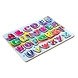 Omocha - Chunky Puzzle - ABC Alphabet Wooden Learning Preschool Board Puzzle Multicolor - 26 Pieces-2-sm