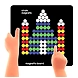 Play Panda Magnetic Puzzles : Circles with 250 Colorful Magnets, Magnetic Board, 100 Puzzles and Display Stand-1-sm