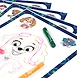 SKOODLE Paw Patrol Colouring Frames for Kids - DIY, Fun Filled Colouring/Painting Sheets, Specially Crafted to Enhance Play &amp; Colouring Experience (6 Sheets + 12 Color Sticks + 6 Strings)-1-sm
