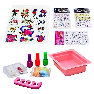Ekta EVA Nail Art Studio, Pink-1