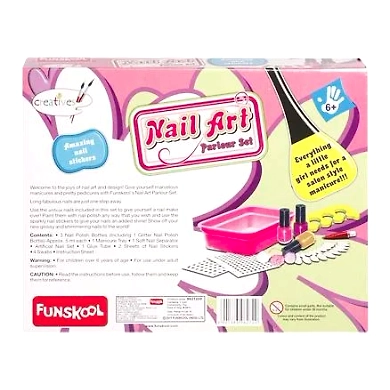 Funskool - Nail Art Parlour Set (Color &amp; Design May Vary)-1