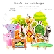 Ratna's Zoology to Create 3D Jungle with Printed Wooden Cutouts Learning &amp; Educational Game for Kids &amp; Toddlers-1-sm