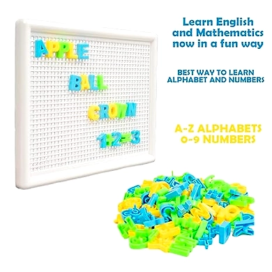 Ratna's Educational Letter Mosaic Senior for Kids. See The Picture, Fix The Alphabet on The Tray &amp; Learn to Speak, Read and Pronounce-1