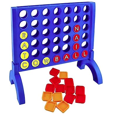 EKTA Word Building Board Game Family Game, for All Ages (Multicolor),Pack of 1, All Ages-1