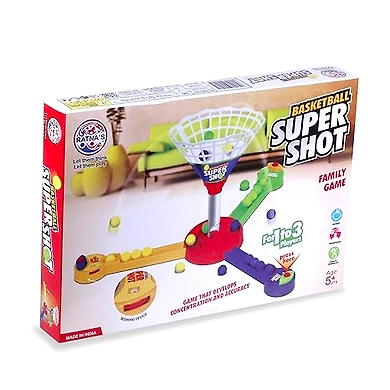 RATNA'S Super Shot Basketball Senior | Action Game for Kids Press The Button and Score-8904114990405