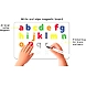 Play Panda Magnetic Learn to Write Small Letters - Includes Write and Wipe Magnetic Board, 26 Small Letter Magnets, Dry Erase Sketch Pen and Duster - Simplify Teaching and Learning-1-sm