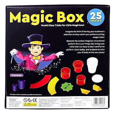 Toysbox Magic Box 25 Tricks for Kids Magic Tricks Party Game Fun Gag Toy, Present Birthday Toy for Boy, Girl-3