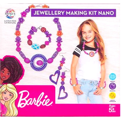 BARBIE Jewellery Making Kit Nano, A Perfect jewellery makig kit for girls-3