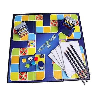 Mattel Bird Pictionary - The Game Of Quick Draw for kid and adult Age 12 and Above (Blue)-2