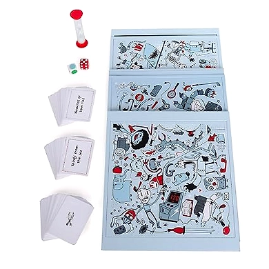 Hasbro Gaming Pictureka! Board Game, Fun Board Game for Family and Kids, for Ages 6+, Indoor Classic Board Games &amp; puzzels, Game for 2 or More Players, Christmas Gift for Kids | Xmas Gift-1