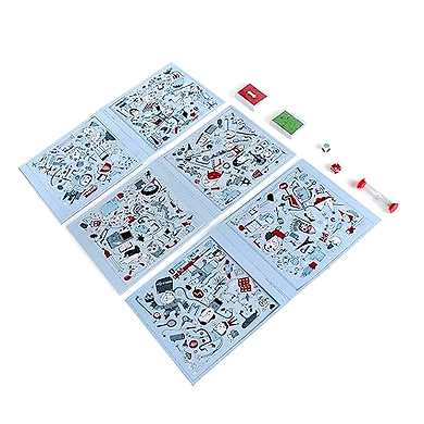 Hasbro Gaming Pictureka! Board Game, Fun Board Game for Family and Kids, for Ages 6+, Indoor Classic Board Games &amp; puzzels, Game for 2 or More Players, Christmas Gift for Kids | Xmas Gift-3