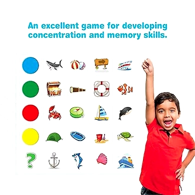 Funskool Memory Match and Move, Multicolor-3