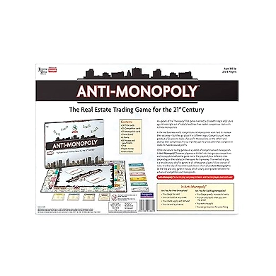Funskool Games - Anti Monopoly, The Classic Real Estate Trading Game, Kids, Adults &amp; Family, 2-6 Players, 8 &amp; Above-1