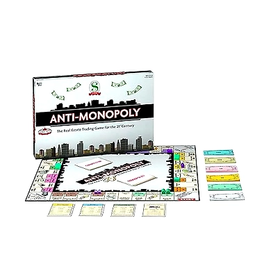 Funskool Games - Anti Monopoly, The Classic Real Estate Trading Game, Kids, Adults &amp; Family, 2-6 Players, 8 &amp; Above-3