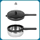 Sunny 21 Pieces Pure Veg Jumbo Kitchen Play Set with Plastic Kitchen Stand &amp; Stainless Steel Utensils | A Perfect Role Play Kitchen Set Toys | Certified as per is 9873, Safe &amp; Durable for Kids-4-sm