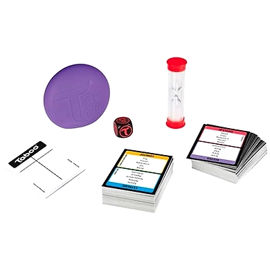Hasbro Taboo Board Game, Guessing Game, Multicolor-1
