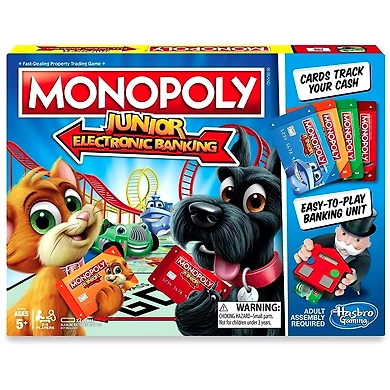 Hasbro Monopoly Junior Electronic Banking-630509652693