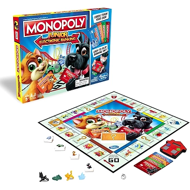 Hasbro Monopoly Junior Electronic Banking-1