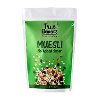TRUE ELEMENTS NO ADDED SUGAR MUESLI 1.2KG