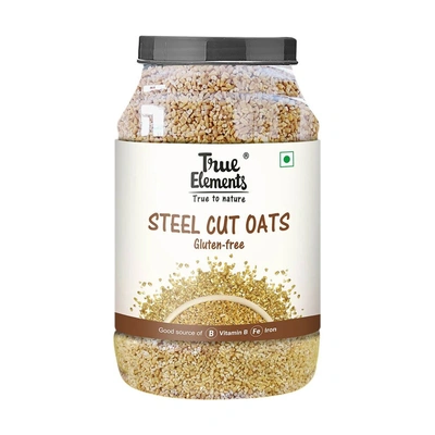 TRUE ELEMENTS STEEL CUT OATS 2KG