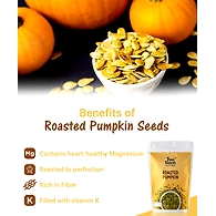 TRUE ELEMENTS ROASTED PUMPKIN SEEDS 250GM-250 GM