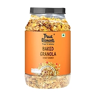 TRUE ELEMENTS BAKED GRANOLA HONEY CRUNCH 750GM