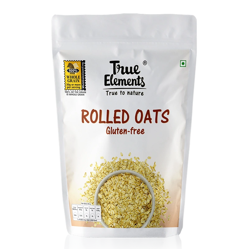 TRUE ELEMENTS ROLLED OATS 200GM-8906112661813