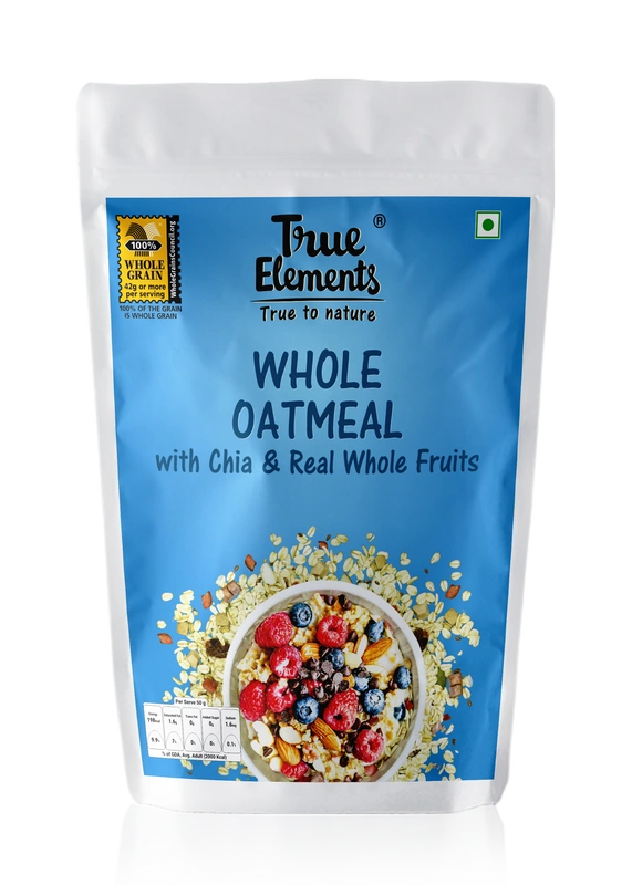 TRUE ELEMENTS WHOLE OATMEAL 1.2KG-8906112661950