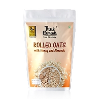 TRUE ELEMENTS ROLLED OATS HONEY AND ALMONDS 400GM