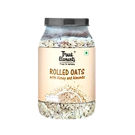 TRUE ELEMENTS ROLLED OATS WITH HONEY AND ALMONDS 1.2KG