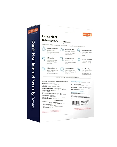 Quick Heal Internet Security Premium 2021 (1 Year) [1 User, 1 PC]-2