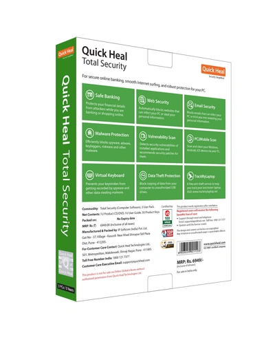 Renew/Upgrade Quick Heal Total Security 2021 (1 Year) [1 User, 1 PC]-10