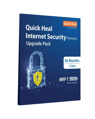 Renew/Upgrade Quick Heal Internet Security Premium 2021 (3 Year) (5 Qty) [1 User, 1 PC]-4