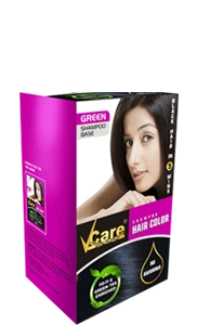 Vcare Shampoo Hair Colour Black-V-13-25ml