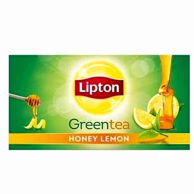 Lipton Green Tea Bags - Honey Lemon 25 Bags x 2 gm Each 50 gm-BUSCNT-1759